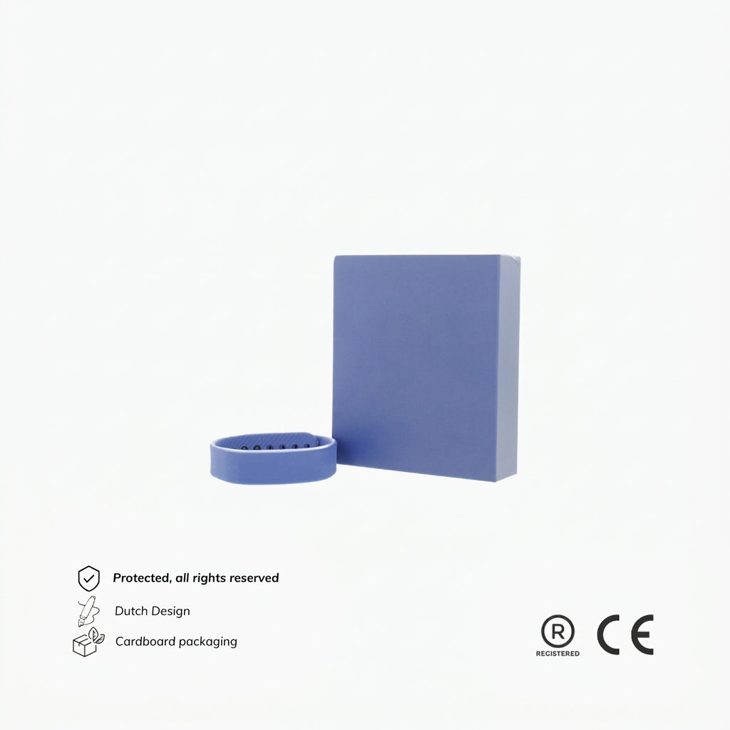 Vibrating Alarm Bracelet — Blue